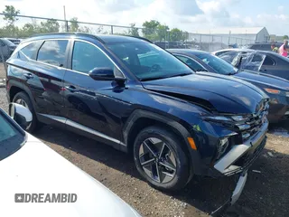 2025 Hyundai Tucson SEL Convenience with VIN KM8JCDD17SU292727, listed as a IAAI auction lot 42442616 with 4,292 mi miles and . Bid and sale history available at DreamBid. Image 1.