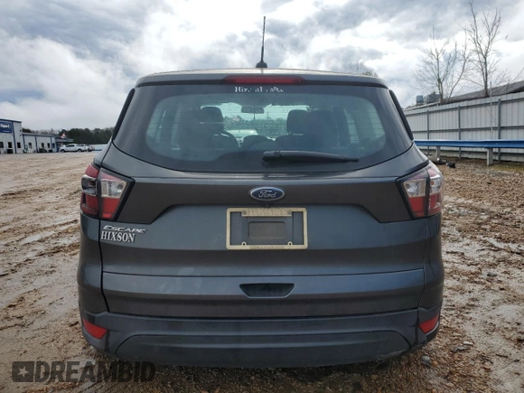 2018 Ford Escape S with VIN 1FMCU0F72JUA79151, listed as a Copart auction lot 86619304 with 85,944 mi miles and Salvage Title. Bid and sale history available at carsss.com. Image 6.