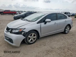 2014 Honda Civic LX z VIN 19XFB2F53EE077172, wystawiony jako Copart lot #59593575 z przebiegiem 131 113 mil mil oraz Szkoda całkowita • Salvage title. Historia ofert i sprzedaży dostępna na DreamBid. Obrazek 1.