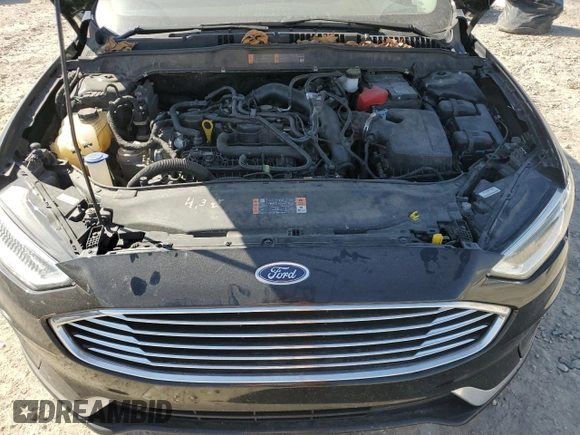 2020 Ford Fusion SEL with VIN 3FA6P0CDXLR117180, listed as a Copart auction lot 48495565 with 100,377 mi miles and Salvage title. Bid and sale history available at DreamBid. Image 11.