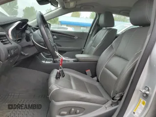2015 Chevrolet Impala LTZ with VIN 2G1165S39F9235088, listed as a Copart auction lot 53745575 with 129,769 mi miles and Salvage Title. Bid and sale history available at DreamBid. Image 7.