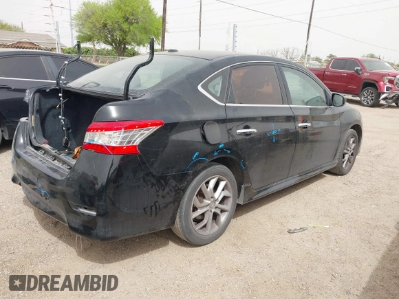 2014 Nissan Sentra SR with VIN 3N1AB7AP2EY338695, listed as a IAAI auction lot 41832305 with 144,985 mi miles and . Bid and sale history available at DreamBid. Image 4.