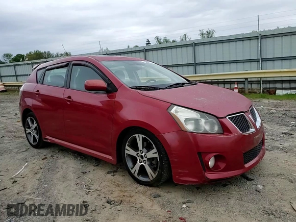 2009 Pontiac Vibe GT with VIN 5Y2SR67049Z412616, listed as a Copart auction lot 52541115 with 99,608 mi miles and Salvage Title. Bid and sale history available at carsss.com. Image 11.