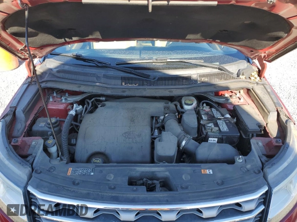 2017 Ford Explorer XLT with VIN 1FM5K7D80HGA70539, listed as a Copart auction lot 62291165 with 134,476 mi miles and Salvage title. Bid and sale history available at DreamBid. Image 12.
