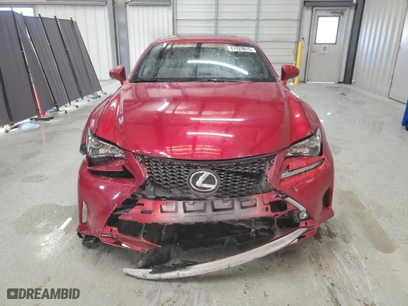 2015 Lexus RC 350 with VIN JTHHE5BC9F5003241, listed as a Copart auction lot 47429815 with 109,078 mi miles and Salvage Title. Bid and sale history available at carsss.com. Image 5.