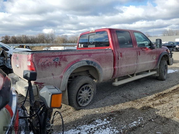 2013 Ford Super Duty F-350 SRW Platinum with VIN 1FT8W3BT1DEB01597, listed as a Copart auction lot 82573104 with NaN miles and Clean Title. Bid and sale history available at carsss.com. Image 3.