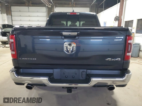 2020 Ram 1500 Limited with VIN 1C6SRFHT2LN288344, listed as a Copart auction lot 53496425 with 72,300 mi miles and Salvage title. Bid and sale history available at DreamBid. Image 6.
