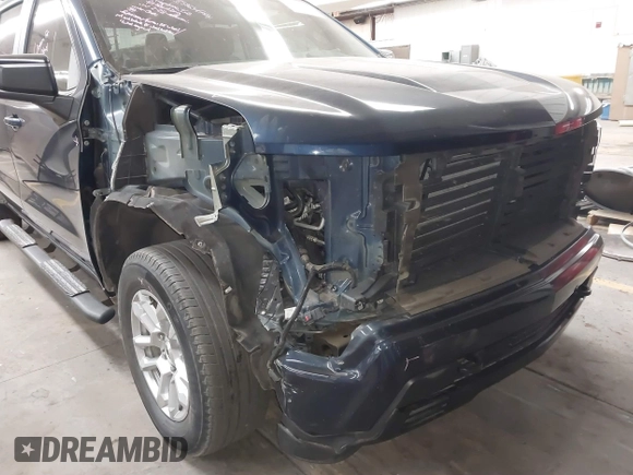 2023 Chevrolet Silverado 1500 RST with VIN 3GCUDEED6PG258799, listed as a IAAI auction lot 41746072 with 44,799 mi miles. Bid and sale history available at carsss.com. Image 18.
