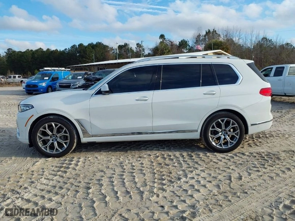 2019 BMW X7 xDrive40i with VIN 5UXCW2C53KL088430, listed as a IAAI auction lot 41480063 with 63,550 mi miles. Bid and sale history available at carsss.com. Image 14.
