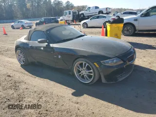 2007 BMW Z4 3.0i with VIN 4USBU33537LW71199, listed as a Copart auction lot 85549104 with 87,437 mi miles and Clean Title. Bid and sale history available at carsss.com. Image 4.