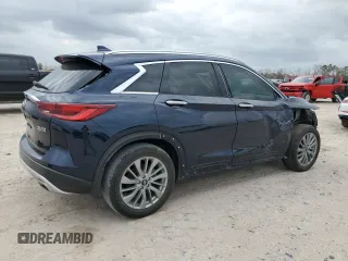 2023 Infiniti QX50 Luxe с VIN 3PCAJ5BA6PF106162, выставлен на аукционе Copart как лот 48497535 с пробегом 23 003 миль миль и Списание • Salvage title. История ставок и продаж доступна на DreamBid. Изображение 3.