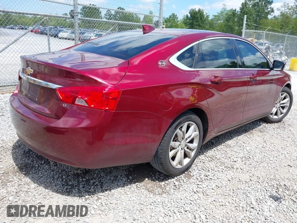 2017 Chevrolet Impala LT with VIN 2G1105SA7H9144226, listed as a IAAI auction lot 42036370 with 118,889 mi miles and . Bid and sale history available at DreamBid. Image 4.