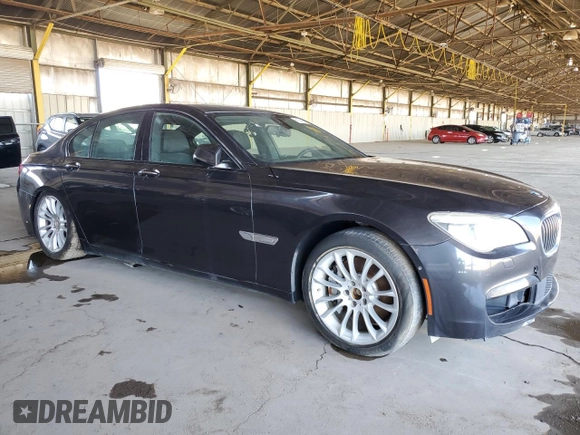 2015 BMW 7 Series 750i xDrive with VIN WBAYB6C52FD225364, listed as a Copart auction lot 56558652 with 0 mi miles and Salvage Title. Bid and sale history available at carsss.com. Image 1.