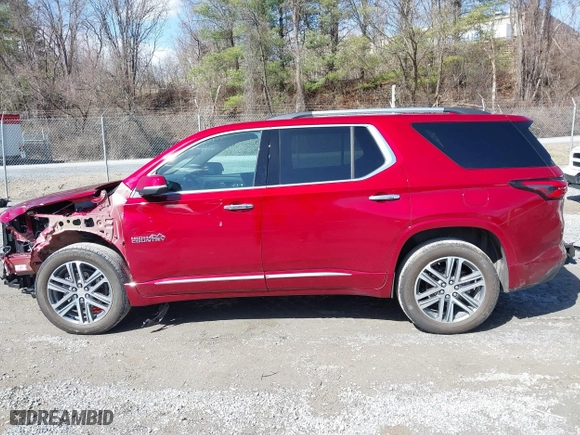 2023 Chevrolet Traverse High Country with VIN 1GNEVNKW9PJ339423, listed as a IAAI auction lot 41717737 with 19,716 mi miles. Bid and sale history available at carsss.com. Image 15.