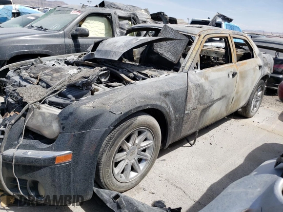 2005 Chrysler 300 with VIN 2C3AA63H85H171477, listed as a Copart auction lot 75964474 with 0 mi miles and Salvage Title. Bid and sale history available at carsss.com. Image 1.