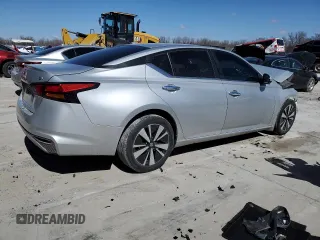 2021 Nissan Altima SV with VIN 1N4BL4DVXMN374921, listed as a Copart auction lot 49688715 with 60,698 mi miles and Salvage Title. Bid and sale history available at carsss.com. Image 3.