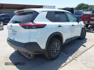 2023 Nissan Rogue S with VIN 5N1BT3AA0PC906114, listed as a IAAI auction lot 42448651 with 47,260 mi miles and . Bid and sale history available at DreamBid. Image 4.