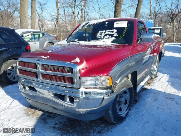 1995 Dodge Ram 1500 with VIN 1B7HC16Y4SS360800, listed as a IAAI auction lot 41633081 with 123,139 mi miles. Bid and sale history available at carsss.com. Image 17.