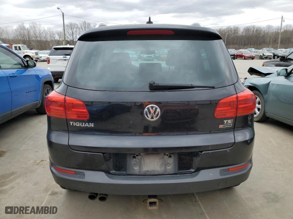 2017 Volkswagen Tiguan Wolfsburg Edition with VIN WVGSV7AX1HK014886, listed as a Copart auction lot 49583415 with 157,633 mi miles and Clean Title. Bid and sale history available at carsss.com. Image 6.