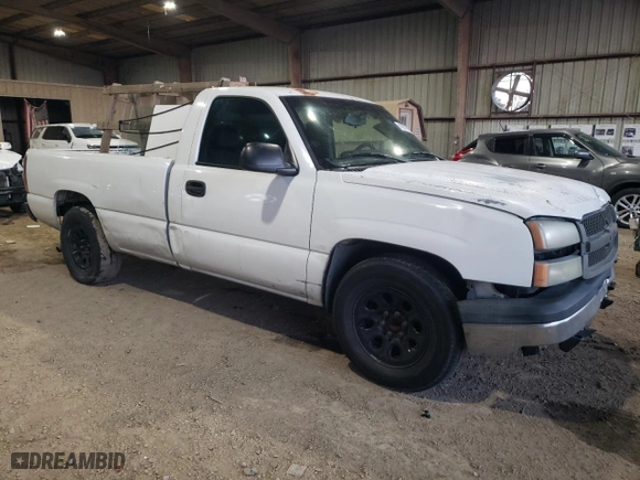 2006 Chevrolet Silverado 1500 Work Truck with VIN 3GCEC14X06G185276, listed as a Copart auction lot 46356675 with 309,759 mi miles and Salvage Title. Bid and sale history available at carsss.com. Image 4.