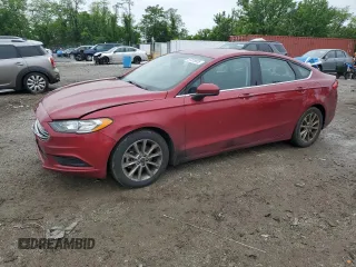 2017 Ford Fusion SE z VIN 3FA6P0H74HR411684, wystawiony jako Copart lot #57079535 z przebiegiem 42 748 mil mil oraz Szkoda całkowita • Salvage title. Historia ofert i sprzedaży dostępna na DreamBid. Obrazek 1.
