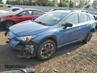 2021 Subaru Crosstrek с VIN JF2GTABC9MH310689, выставлен на аукционе Copart как лот 59784585 с пробегом 23 584 миль миль и Списание • Salvage title. История ставок и продаж доступна на DreamBid. Изображение 1.