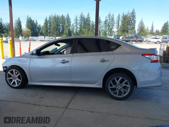 2013 Nissan Sentra S with VIN 3N1AB7AP9DL731315, listed as a IAAI auction lot 42033994 with 24,557 mi miles and . Bid and sale history available at DreamBid. Image 15.