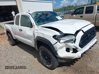 2022 Toyota Tacoma SR with VIN 3TYRX5GN8NT065916, listed as a IAAI auction lot 42553981 with 67,828 mi miles and . Bid and sale history available at DreamBid. Image 1.