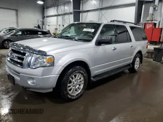 2013 Ford Expedition Max XLT z VIN 1FMJK1J56DEF05933, wystawiony jako Copart lot #57683735 z przebiegiem 119 442 mil mil oraz Szkoda całkowita • Salvage title. Historia ofert i sprzedaży dostępna na DreamBid. Obrazek 1.