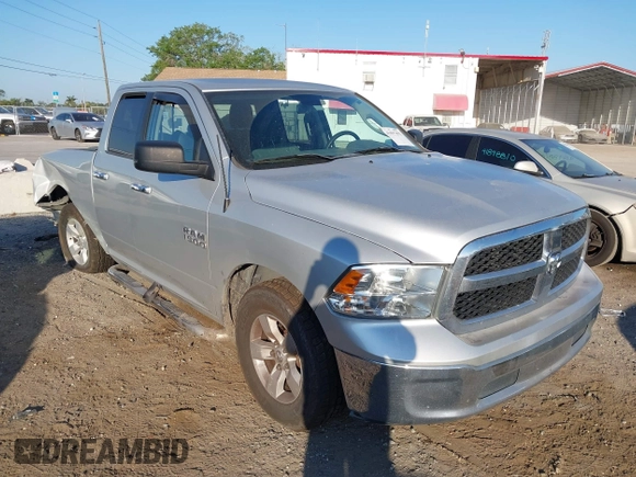 2018 Ram 1500 SLT z VIN 1C6RR6GG2JS119281, wystawiony jako IAAI lot #41897492 z przebiegiem 242 877 mil mil oraz . Historia ofert i sprzedaży dostępna na DreamBid. Obrazek 1.