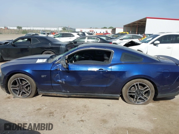 2010 Ford Mustang GT with VIN 1ZVBP8CH4A5135262, listed as a IAAI auction lot 42248710 with 170,583 mi miles and . Bid and sale history available at DreamBid. Image 14.
