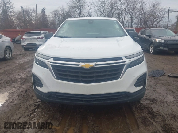 2024 Chevrolet Equinox LS with VIN 3GNAXHEG9RL218594, listed as a IAAI auction lot 41719829 with 20,120 mi miles and . Bid and sale history available at DreamBid. Image 12.