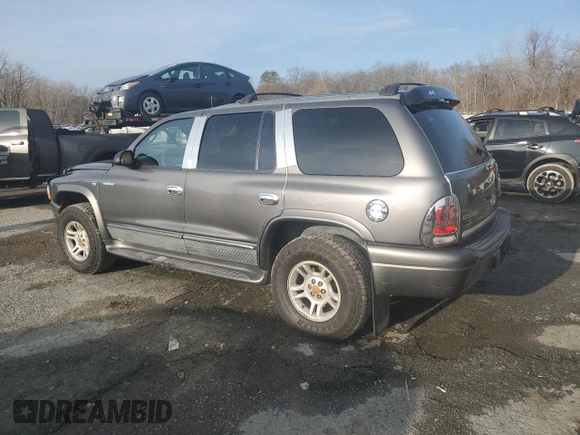 2003 Dodge Durango SLT Plus z VIN 1D4HS58N53F574219, wystawiony jako Copart lot #85208644 z przebiegiem 118 181 mil mil oraz Szkoda całkowita • Salvage title. Historia ofert i sprzedaży dostępna na DreamBid. Obrazek 2.