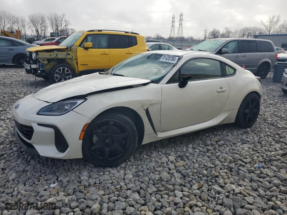2023 Subaru BRZ Limited with VIN JF1ZDBE17P9701770, listed as a Copart auction lot 81420784 with 8,601 mi miles and Salvage Title. Bid and sale history available at carsss.com. Image 1.