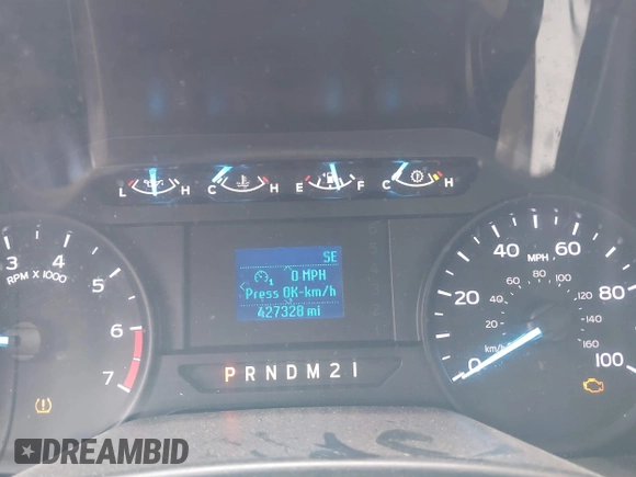 2019 Ford F-250 XL with VIN 1FT7W2B63KED86395, listed as a IAAI auction lot 42357685 with 427,328 mi miles and . Bid and sale history available at DreamBid. Image 15.