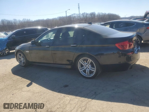 2016 BMW 5 Series 535i with VIN WBA5B1C54GG132111, listed as a Copart auction lot 43409355 with 133,043 mi miles and Salvage Title. Bid and sale history available at DreamBid. Image 2.