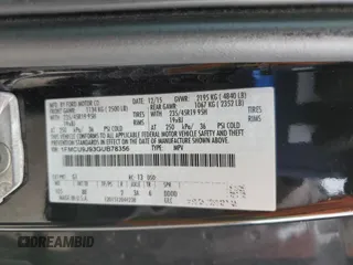 2016 Ford Escape Titanium с VIN 1FMCU9J93GUB78356, выставлен на аукционе Copart как лот 64264715 с пробегом 95 775 миль миль и Списание • Salvage title. История ставок и продаж доступна на DreamBid. Изображение 14.
