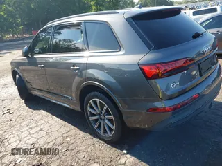 2022 Audi Q7 Premium Plus with VIN WA1LJBF77ND000677, listed as a IAAI auction lot 42265309 with 59,412 mi miles and . Bid and sale history available at DreamBid. Image 3.