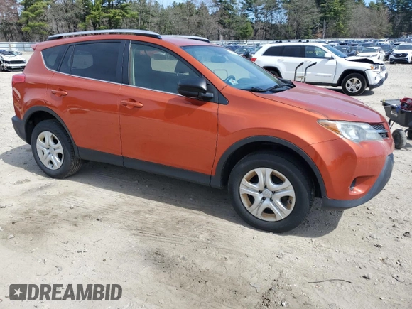 2015 Toyota RAV4 LE with VIN JTMBFREV7FJ042720, listed as a Copart auction lot 53850165 with 110,980 mi miles and Clean Title. Bid and sale history available at carsss.com. Image 4.