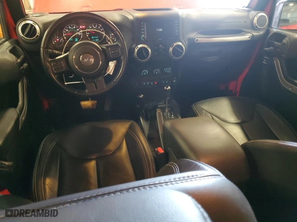 2018 Jeep Wrangler JK Unlimited Altitude with VIN 1C4BJWEGXJL816616, listed as a Copart auction lot 45455945 with 61,183 mi miles and Salvage Title. Bid and sale history available at carsss.com. Image 8.