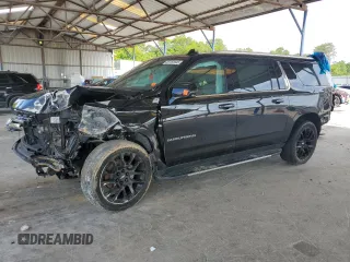 2023 Chevrolet Suburban LT with VIN 1GNSKCKD4PR406669, listed as a Copart auction lot 58753945 with 41,969 mi miles and Salvage title. Bid and sale history available at DreamBid. Image 1.