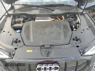 2023 Audi e-tron Premium with VIN WA1AAAGE3PB025279, listed as a Copart auction lot 55920165 with 28,535 mi miles and Salvage Title. Bid and sale history available at DreamBid. Image 12.
