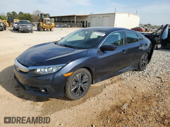 2017 Honda Civic Sedan EX-T with VIN 2HGFC1F34HH631304, listed as a Copart auction lot 51112545 with 176,670 mi miles and Salvage Title. Bid and sale history available at carsss.com. Image 1.
