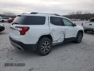 2020 GMC Acadia SLT with VIN 1GKKNML4XLZ202400, listed as a Copart auction lot 84801624 with 101,763 mi miles and Salvage title. Bid and sale history available at DreamBid. Image 3.