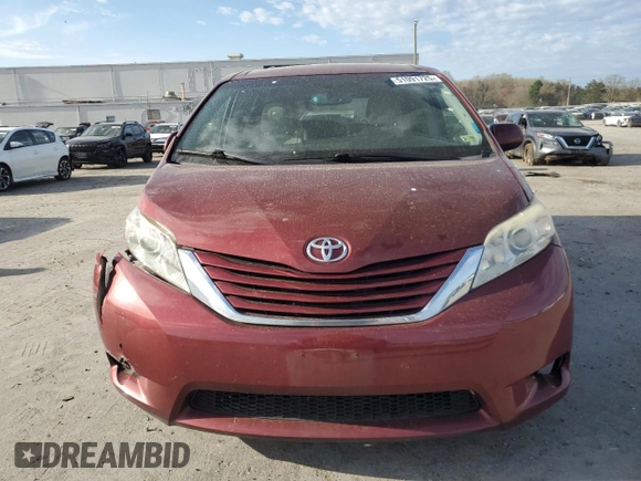 2016 Toyota Sienna LE AAS with VIN 5TDKK3DC6GS749952, listed as a Copart auction lot 51091725 with 341,063 mi miles and Salvage Title. Bid and sale history available at carsss.com. Image 5.