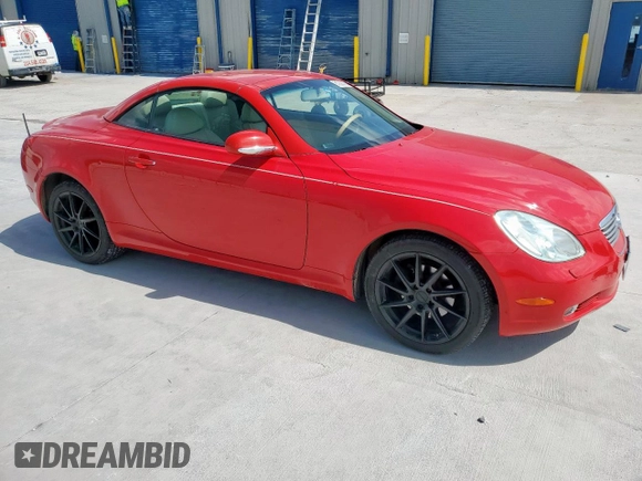 2003 Lexus SC 430 z VIN JTHFN48Y930045194, wystawiony jako Copart lot #61288265 z przebiegiem 169 010 mil mil oraz Czysty tytuł • Clean title. Historia ofert i sprzedaży dostępna na DreamBid. Obrazek 4.