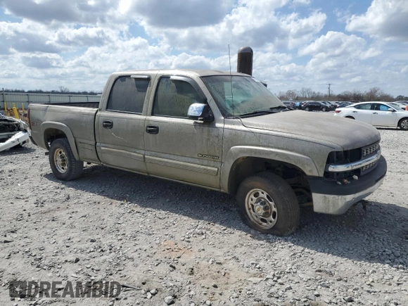 2001 Chevrolet Silverado 1500HD LS with VIN 1GCGK13U01F204728, listed as a Copart auction lot 47835545 with Not Provided miles and Clean Title. Bid and sale history available at DreamBid. Image 4.