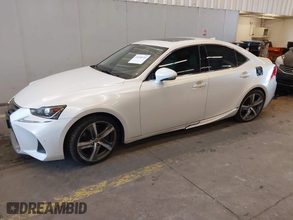 2017 Lexus IS with VIN JTHCM1D26H5019524, listed as a IAAI auction lot 41658118 with 108,487 mi miles. Bid and sale history available at carsss.com. Image 17.