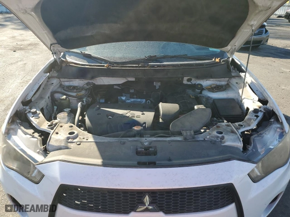 2012 Mitsubishi Outlander ES with VIN JA4AS2AW3CU029917, listed as a Copart auction lot 83085614 with 149,633 mi miles and Salvage Title. Bid and sale history available at carsss.com. Image 12.