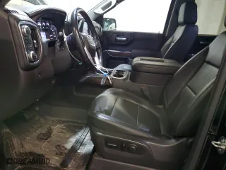 2019 GMC Sierra 1500 SLT with VIN 3GTU9DED9KG164646, listed as a Copart auction lot 47181585 with 32,276 mi miles and Salvage Title. Bid and sale history available at carsss.com. Image 7.